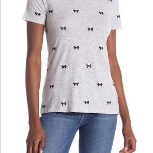 J.Crew Allover Bows T-Shirt NWT